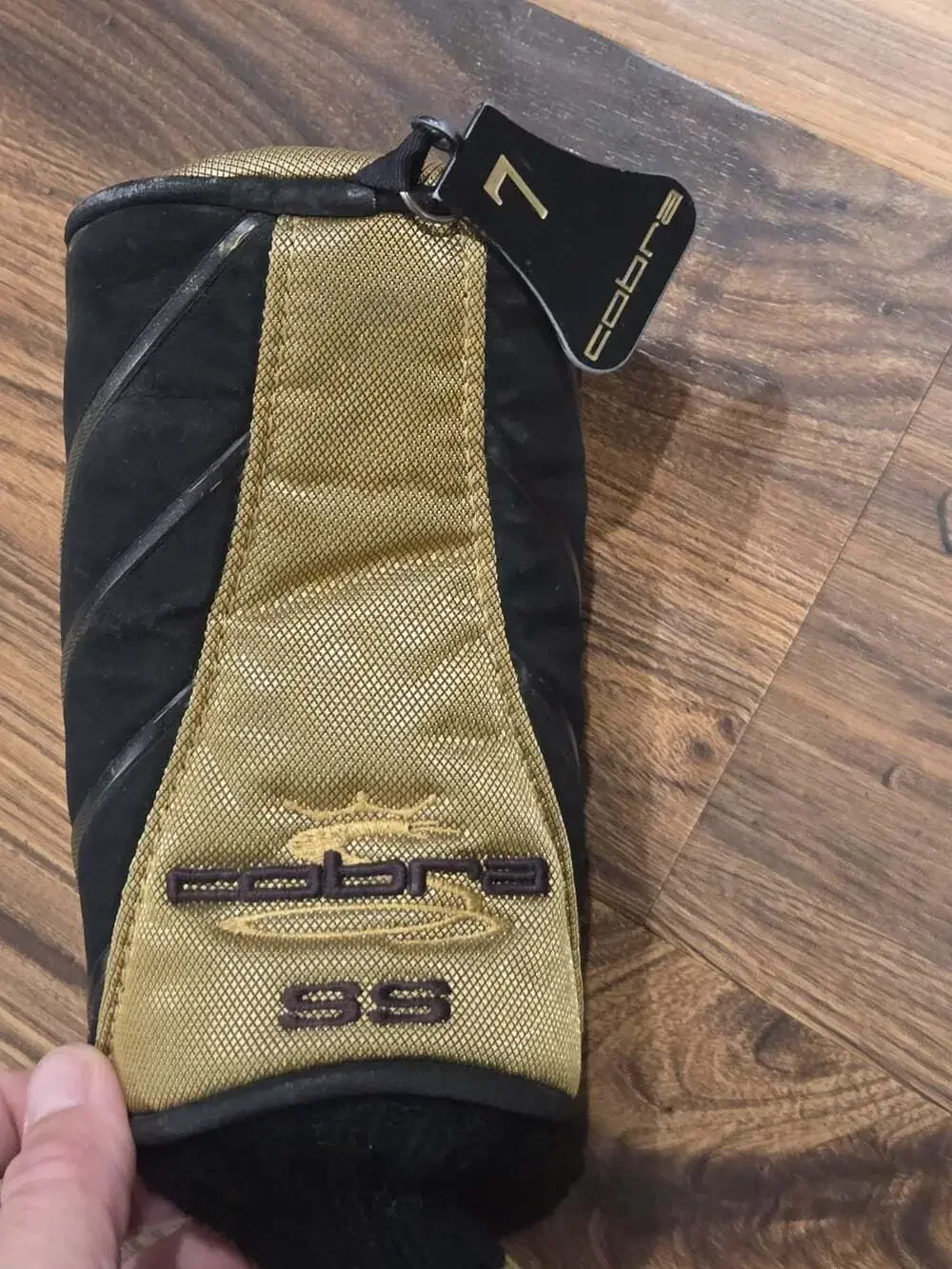 King Cobra SS Golf Club Head Cover Gold & Black #7